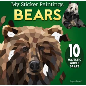 Fox Chapel Publishing My Sticker Paintings: Bears : 10 Majestic Works Of Art