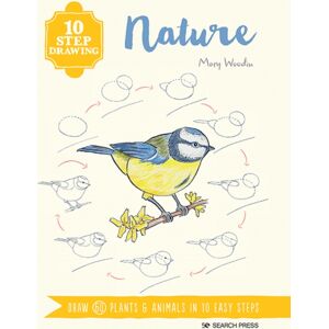 Search Press Ltd 10 Step Drawing: Nature : Draw 60 Plants & Animals In 10 Easy Steps