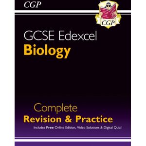 Coordination Group Publications Ltd (CGP) Gcse Biology Edexcel Complete Revision & Practice Includes Online Edition, Videos & Quizzes