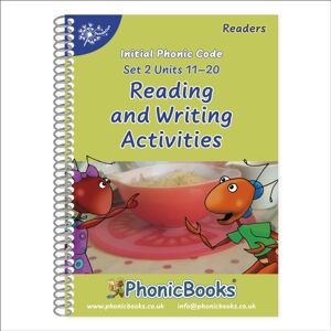Dorling Kindersley Ltd Phonic Books Dandelion Readers Reading And Writing Activities Set 2 Units 11-20 : Consonant Digraphs And Simple Two-Syllable Words