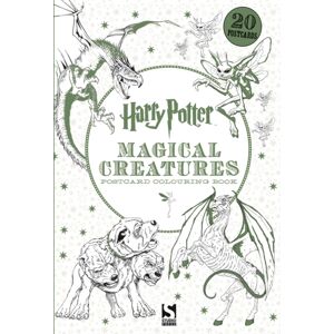 Bonnier Books Ltd Harry Potter Magical Creatures Postcard Colouring Book : 20 Postcards To Colour