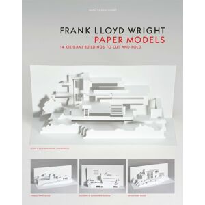 Orion Publishing Co Frank Lloyd Wright Paper Models : 14 Kirigami Buildings To Cut And Fold