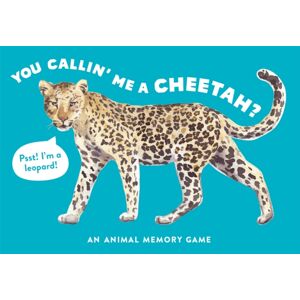 Orion Publishing Co You Callin' Me A Cheetah? (Psst! I'M A Leopard!) : An Animal Memory Game