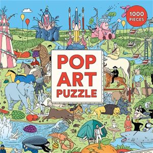 Orion Publishing Co Pop Art Puzzle : Make The Jigsaw And Spot The Artists