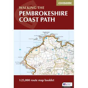 Cicerone Press Pembrokeshire Coast Path Map Booklet : 1:25,000 Os Route Mapping