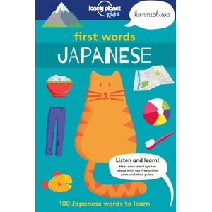 Lonely Planet Global Limited Lonely Planet Kids First Words - Japanese : 100 Japanese Words To Learn