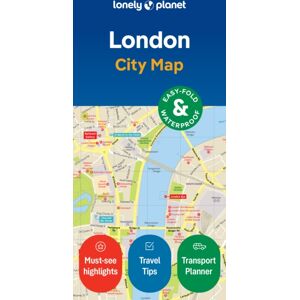 Lonely Planet Global Limited Lonely Planet London City Map