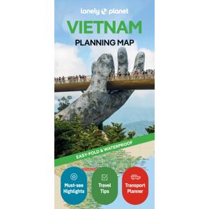 Lonely Planet Global Limited Lonely Planet Vietnam Planning Map