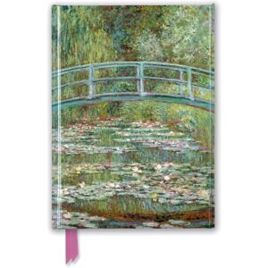 Flame Tree Publishing Claude Monet: Bridge Over A Pond Of Water Lilies (Foiled Journal)