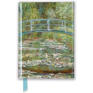Flame Tree Publishing Claude Monet: Bridge Over A Pond Of Water Lilies (Foiled Pocket Journal)