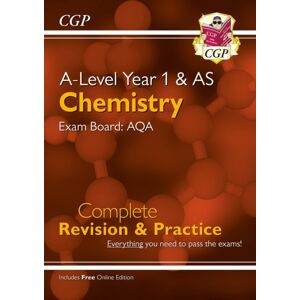 Coordination Group Publications Ltd (CGP) A-Level Chemistry: Aqa Year 1 & As Complete Revision & Practice With Online Edition