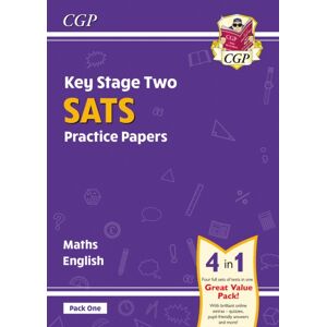 Coordination Group Publications Ltd (CGP) Ks2 Maths & English Year 6 Sats Practice Papers: Pack 1 - For 2026 (With Free Online Extras)