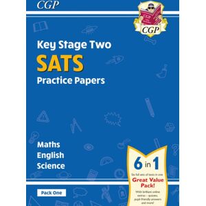 Coordination Group Publications Ltd (CGP) Ks2 Complete Year 6 Sats Practice Papers Pack 1: Science, Maths & English (For The 2026 Tests)