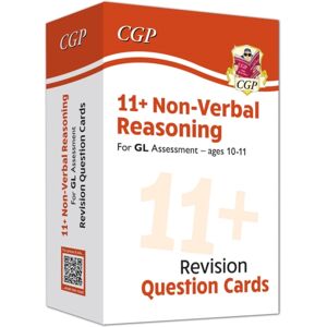 Coordination Group Publications Ltd (CGP) 11+ Gl Non-Verbal Reasoning Revision Question Cards - Ages 10-11