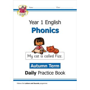 Coordination Group Publications Ltd (CGP) Ks1 Phonics Year 1 Daily Practice Book: Autumn Term