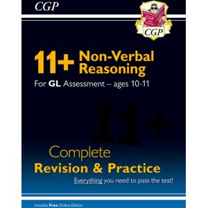 Coordination Group Publications Ltd (CGP) 11+ Gl Non-Verbal Reasoning Complete Revision And Practice - Ages 10-11 (With Online Edition)