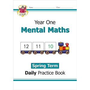 Coordination Group Publications Ltd (CGP) Ks1 Mental Maths Year 1 Daily Practice Book: Spring Term