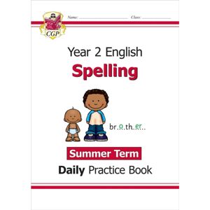 Coordination Group Publications Ltd (CGP) Ks1 Spelling Year 2 Daily Practice Book: Summer Term