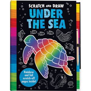 Gemini Books Group Ltd Scratch & Draw Ocean Animals - Scratch Art Activity Book