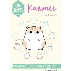 Search Press Ltd 10 Step Drawing: Kawaii : Draw Over 50 Cute Creations In 10 Easy Steps