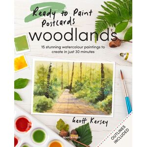 Search Press Ltd Ready To Paint Postcards: Woodlands : 15 Stunning Watercolour Paintings To Create In Just 30 Minutes