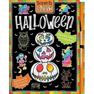 Gemini Books Group Ltd Scratch And Draw Halloween