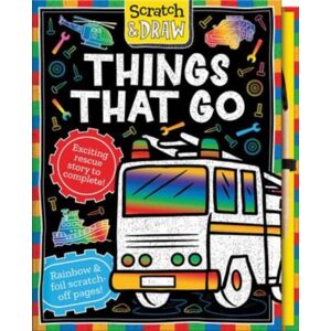 Gemini Books Group Ltd Scratch And Draw Things That Go