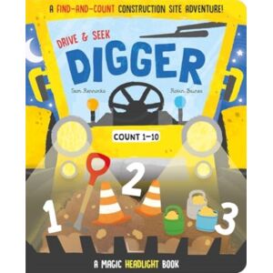 Gemini Books Group Ltd Drive & Seek Digger - A Magic Find & Count Adventure