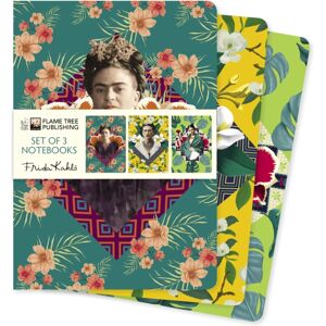 Flame Tree Publishing Frida Kahlo Set Of 3 Standard Notebooks