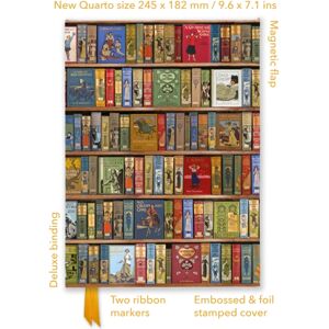 Flame Tree Publishing Bodleian Libraries: High Jinks Bookshelves (Foiled Quarto Journal)