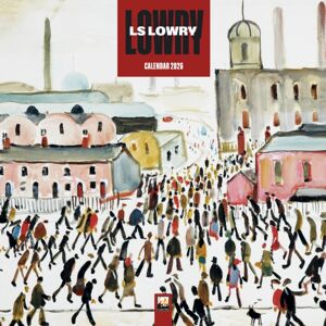 Flame Tree Publishing L.S. Lowry Wall Calendar 2026 (Art Calendar)