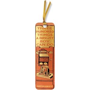 Flame Tree Publishing Bodleian Libraries: Three Hundred Things A Bright Boy Can Do Bookmarks (Pack Of 10)