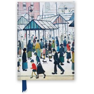 Flame Tree Publishing L.S. Lowry: Market Scene (Foiled Journal)