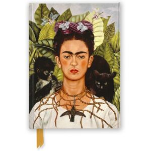 Flame Tree Publishing Frida Kahlo: Self Portrait With Thorn Necklace And Hummingbird (Foiled Journal)