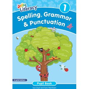 Jolly Learning Ltd Spelling, Grammar & Punctuation Pupil Book 1 : In Print Letters (British English Edition)