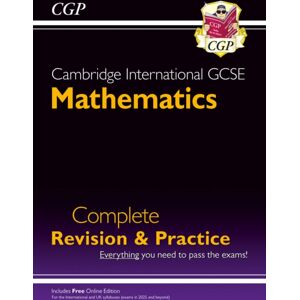 Coordination Group Publications Ltd (CGP) Cambridge International Gcse Maths Complete Revision & Practice: Core & Extended (Inc Online Ed)