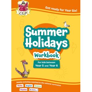Coordination Group Publications Ltd (CGP) Cgp Summer Holidays Activity Workbook - For Kids Between Year 5 And Year 6 (Ages 9-10)