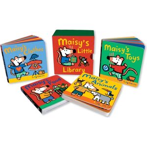 Walker Books Ltd Maisy'S Little Library : The Perfect Baby And Toddler Gift, A Cute First Words Collection Of Board Books About Toys, Food, Clothing And Animals