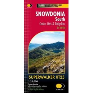 Harvey Map Services Ltd Snowdonia South : Cadair Idris & Dolgellau