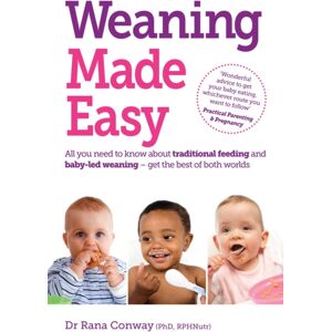 Hodder & Stoughton Weaning Made Easy : All You Need To Know About Spoon Feeding And Baby-Led Weaning – Get The Of Both Worlds