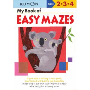 Kumon Publishing North America, Inc My Book Of Easy Mazes
