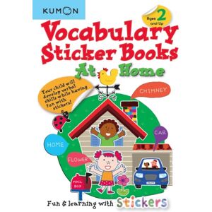 Kumon Publishing North America, Inc Kumon Vocabulary Sticker Books At Home