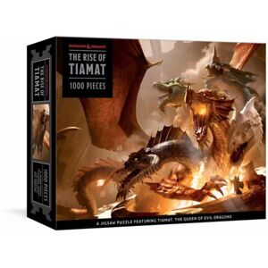 Random House USA Inc The Rise Of Tiamat Dragon Puzzle : 1000-Piece Jigsaw Puzzle Featuring The Queen Of Evil Dragons: Jigsaw Puzzles For Adults