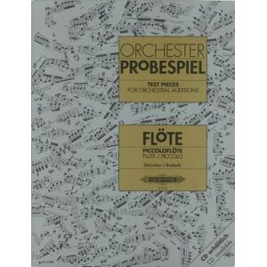 Edition Peters Test Pieces For Orchestral Auditions (Flute And Piccolo)
