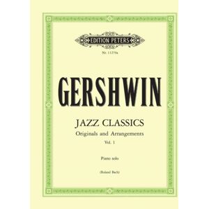 Edition Peters Gershwin Jazz Classics For Piano Solo Vol. 1