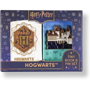Insight Editions Harry Potter: Hogwarts Tiny Book And Pin Set