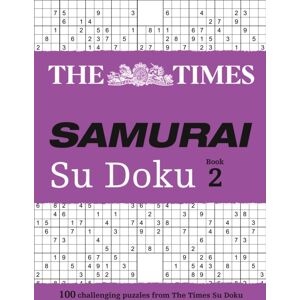 HarperCollins Publishers The Times Samurai Su Doku 2 : 100 Challenging Puzzles From The Times HarperCollins Publishers The Times Samurai Su Doku 2 : 100 Challenging Puzzles From The Times