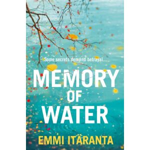 HarperCollins Publishers Memory Of Water HarperCollins Publishers Memory Of Water