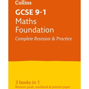 HarperCollins Publishers Gcse 9-1 Maths Foundation All-In-One Complete Revision And Practice : Ideal For The 2026 And 2027 Exams HarperCollins Publishers Gcse 9-1 Maths Foundation All-In-One Complete Revision And Practice : Ideal For The 2026 And 2027 Exams