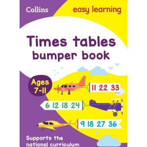 HarperCollins Publishers Times Tables Bumper Book Ages 7-11 : Prepare For School With Easy Home Learning HarperCollins Publishers Times Tables Bumper Book Ages 7-11 : Prepare For School With Easy Home Learning